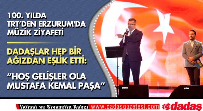 100. yılda TRT'den Erzurum'da müzik ziyafeti 